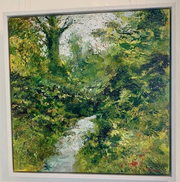 - Acrylic on Canvas, Painting by Paul Adams, measuring 40 x 40 cm (H x W) framed at 43 x 43 cm £590